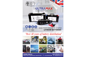 UltraMax Batteries Feature in PECM Issue 64 2023
