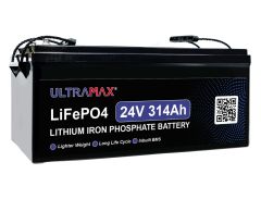Ultramax LI314-24PRI, 24v 314Ah Prismatic Lithium Iron Phosphate (LiFePO4) Battery