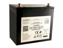 UltraMax Li50-12, 12v 50Ah Lithium Iron Phosphate, LiFePO4 High Capacity Deep Cycle Battery