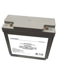 Ultramax LI7.5-24, 24V 7.5Ah LiFePO4 Battery 