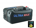 ULTRAMAX 12V 18AH UNIVERSAL LITHIUM GOLF TROLLEY BATTERY WITH USB PORT (LI18-12USB)