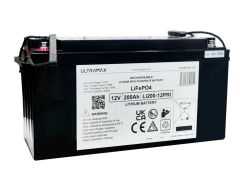 Ultramax LI200-12PRI, 12v 200Ah Lithium Iron Phosphate (LiFePO4) Battery with Charger