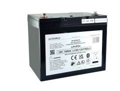 Ultramax LI100-12HTRBLU 12v 100Ah Lithium Iron Phosphate (LiFePO4) Battery with integrated heating plate and Bluetooth Energy Monitor