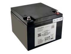 UltraMax Li30-12, 12v 30Ah Lithium Iron Phosphate, LiFePO4 High Capacity Deep Cycle Battery, With Charger 