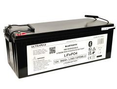 UltraMax 12v 560Ah Prismatic Lithium Iron Phosphate, LiFePO4 Battery with Bluetooth Energy Monitor and Charger