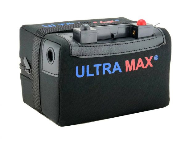 Ultramax Battery Bag for 18 27 Hole Ultramax Lithium Golf 16Ah 18Ah Batteries Only