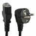 IEC Mains Power Cable Monitor PC Kettle C13 Lead EU 2 Pin EURO Plug