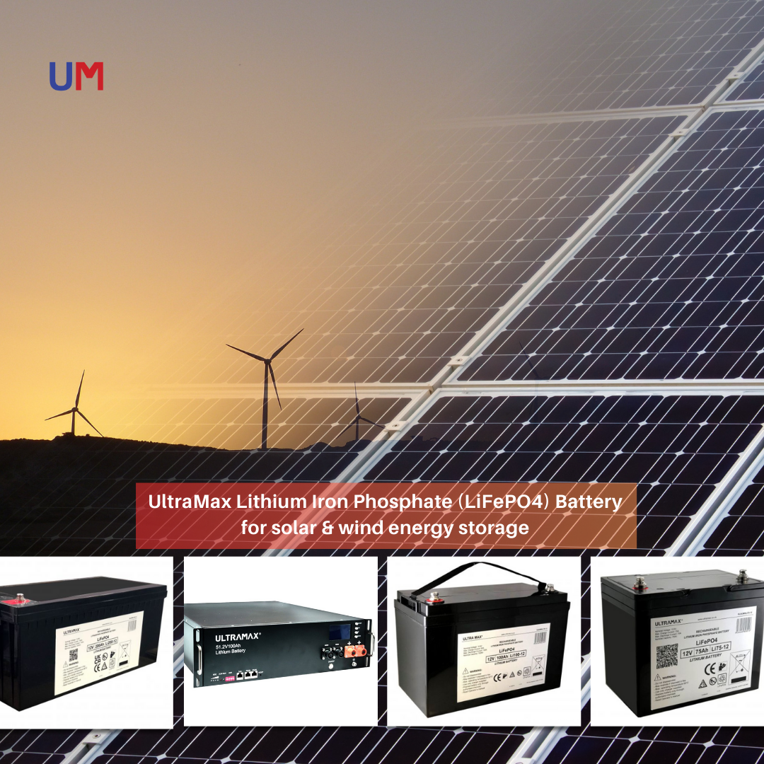 solar and wind energy storage battery